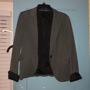 Gray Blazer